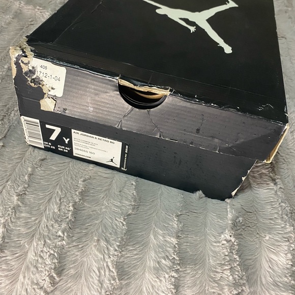 Air Jordan Retro 6 Carmine 2014 Size 7Y - Picture 4 of 7